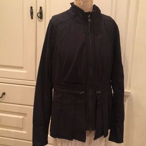 Zella Black Zip Front Jacket